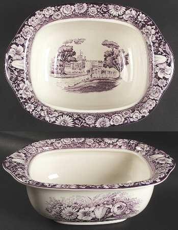 Castles Purple Tureen No Lid