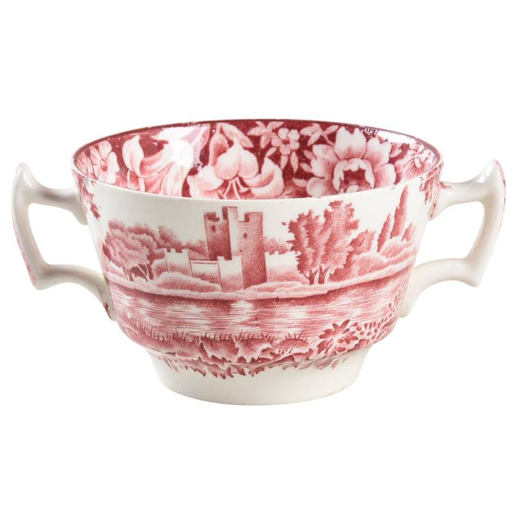 Castles Red Bouillon Cup