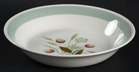 Clovelly (Green Shaded Clover) Coupe Soup Bowl