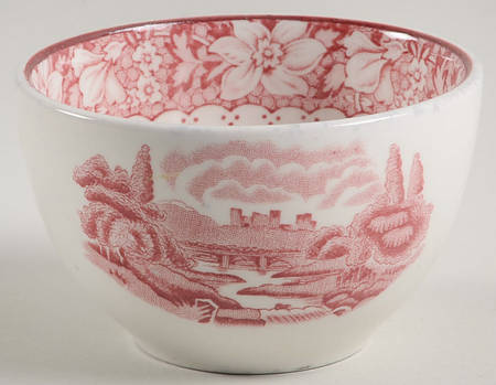 Colonial Pink (Heavy Weight) Flat Bouillon Cup