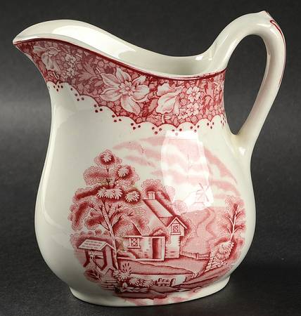 Colonial Pink (Light Weight) Creamer