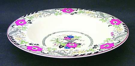 Danbury Multicolor Large Rim Soup Bowl