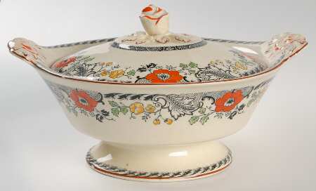 Danbury Multicolor Round Covered Vegetable