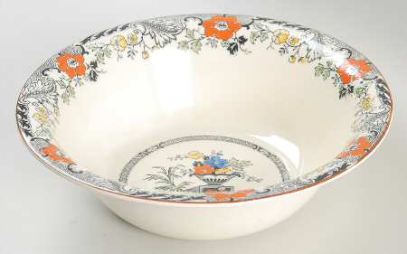 Danbury Multicolor 9" Round Vegetable Bowl