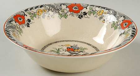Danbury Multicolor 8" Round Vegetable Bowl
