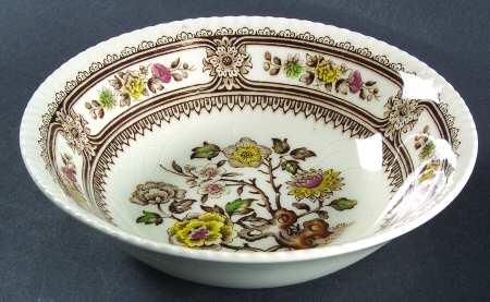 Dorset Brown Multicolor (Smooth) Coupe Cereal Bowl