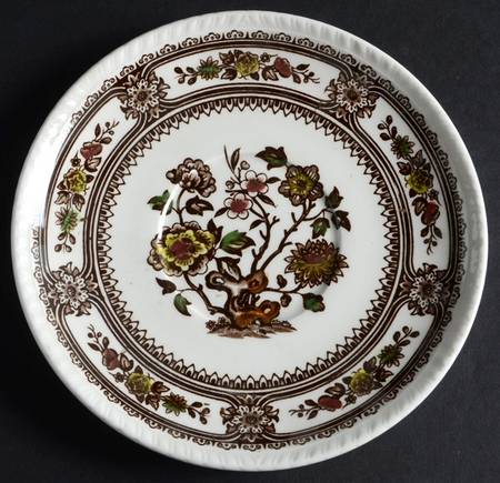 Dorset Brown Multicolor (Smooth) Saucer for Cream Soup Bowl