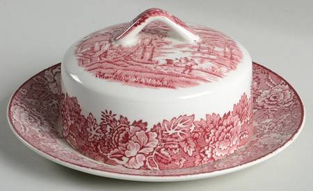 Round Covered Butter