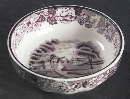 English Scenery Purple Salt Dip