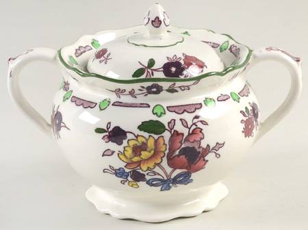 Flora Sugar Bowl & Lid