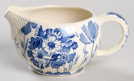 Gay Day Blue (Smooth) Creamer