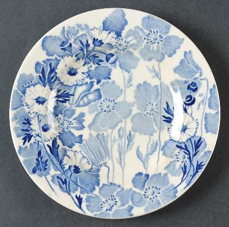 Gay Day Blue (Smooth) Dessert/Pie Plate