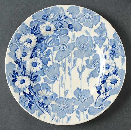 Gay Day Blue (Smooth) Salad Plate