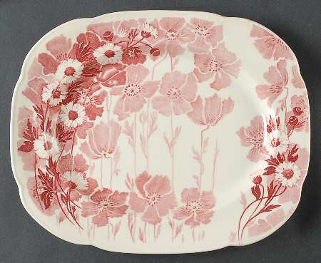 Gay Day Pink 12" Oval Serving Platter