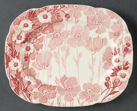 Gay Day Pink 10" Oval Serving Platter