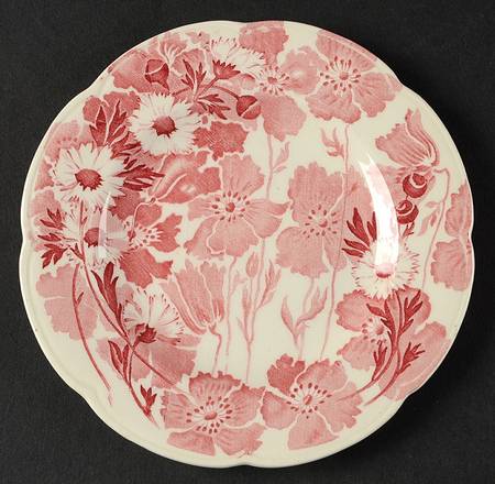 Gay Day Pink Bread & Butter Plate