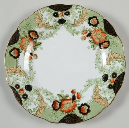Glenwood Green, Multicolor Salad Plate