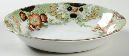 Glenwood Green, Multicolor Coupe Soup Bowl