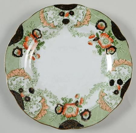 Glenwood Green, Multicolor Luncheon Plate