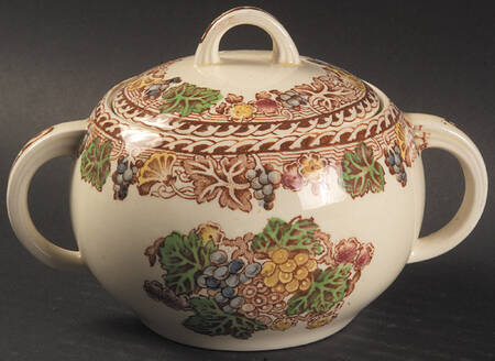 Hyde (Smooth Edge) Sugar Bowl & Lid