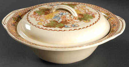 Hyde (Smooth Edge) Round Covered Vegetable