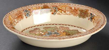 Hyde (Smooth Edge) 8" Oval Vegetable Bowl