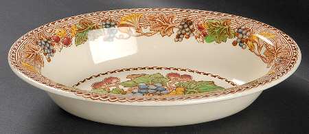 Hyde (Smooth Edge) 9" Oval Vegetable Bowl