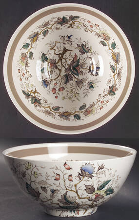 Jamestown (Rim) 10" Large Salad Serving Bowl