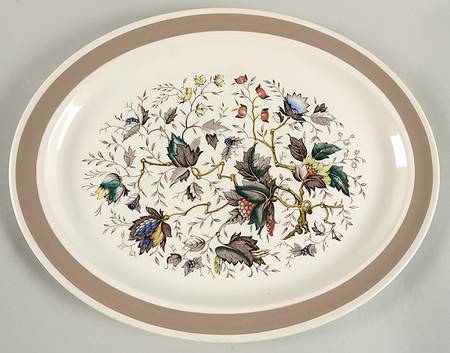 Jamestown (Rim) 16" Oval Serving Platter