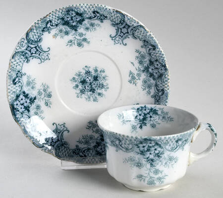 Keswick Footed Cup & Saucer Set