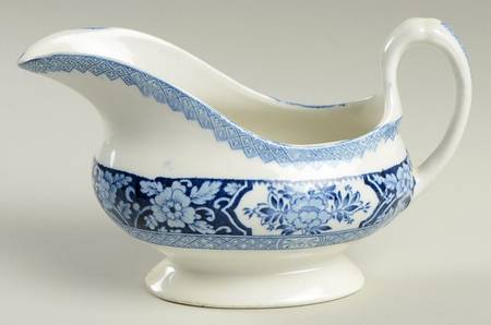 Khotan Blue Gravy Boat
