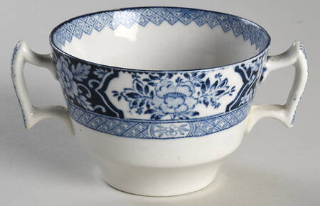 Khotan Blue Bouillon Cup