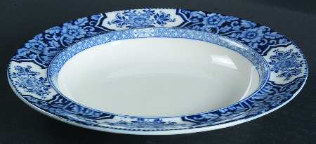 Khotan Blue Round Butter No Lid