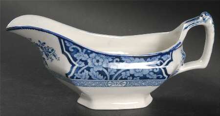 Khotan Blue Gravy Boat