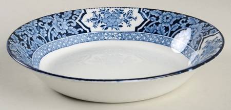 Khotan Blue Coupe Soup Bowl