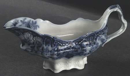 Lakewood (Flow Blue) Gravy Boat