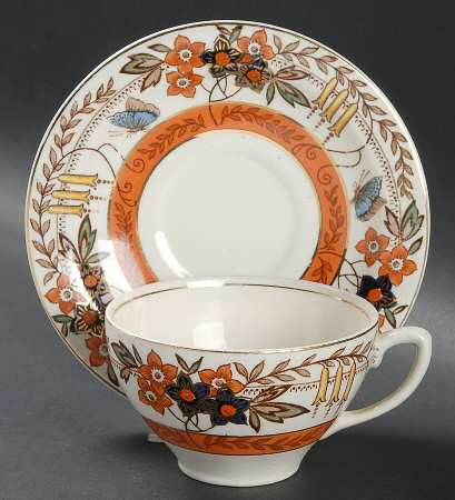 Lucerne Flat Cup & Saucer Set