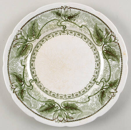Marseilles Green Luncheon Plate