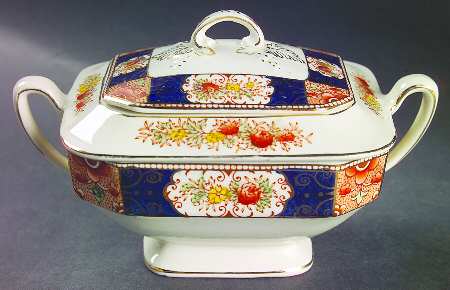 Napoli Blue Sugar Bowl & Lid