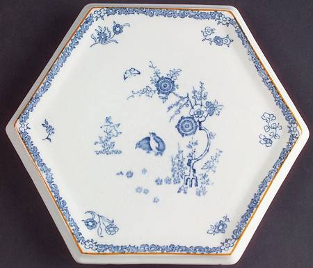 Old Bow Blue Trivet