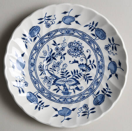 Old Vienna Blue Saucer
