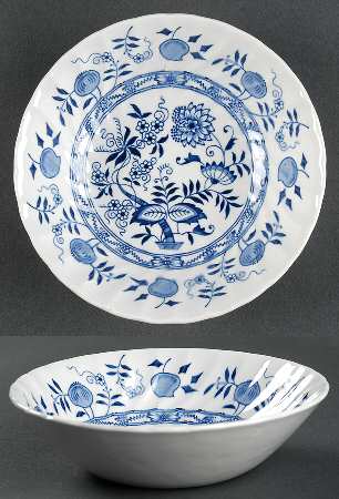 Old Vienna Blue Coupe Cereal Bowl