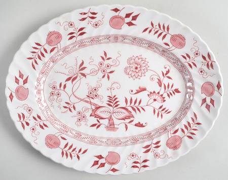 Old Vienna Red 11" Oval Serving Platter