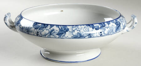 Patricia Blue Round Vegetable No Lid