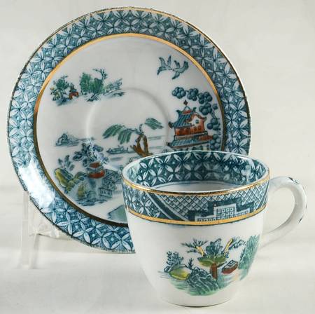 Pekin Flat Demitasse Cup & Saucer Set