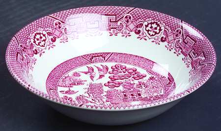 Pink Willow (Older) Coupe Cereal Bowl