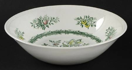 Rosedale Green Coupe Cereal Bowl