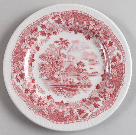 Seaforth Pink (Smooth) Bread & Butter Plate