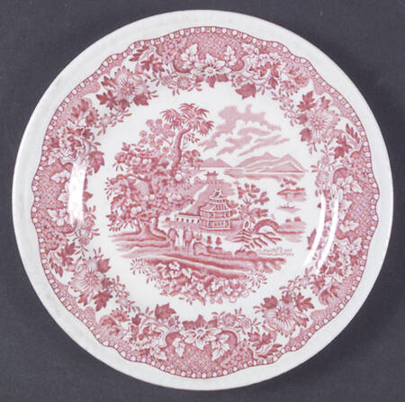 Seaforth Pink (Smooth) Dessert/Pie Plate