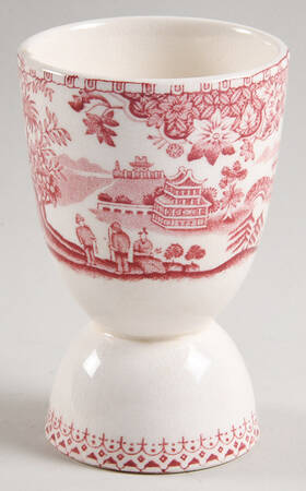 Seaforth Pink (Smooth) Double Egg Cup